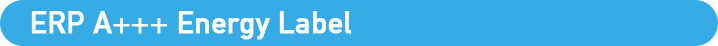 ERP A+++ Energy Label ERP A+++ energiya belgisi