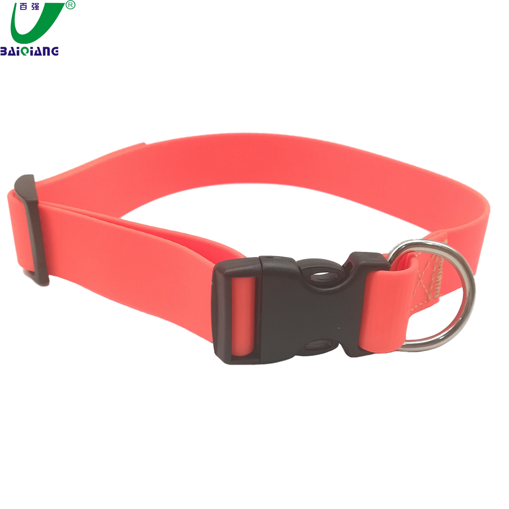 Orange Flexi PVC Heated Working Dog Collar Silicone Dog Leash Buy