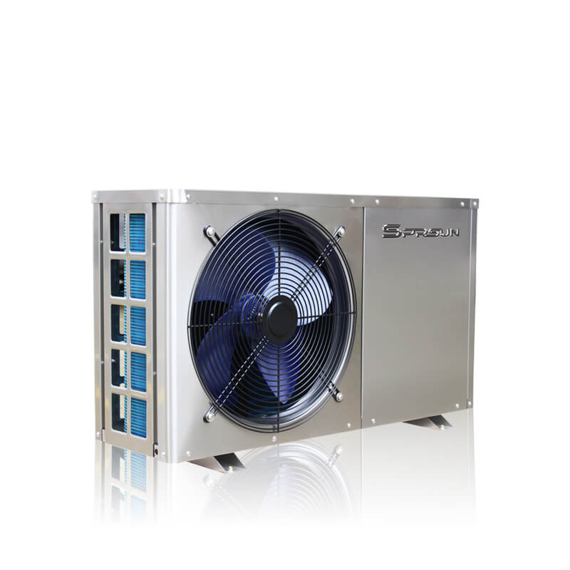 Stainless Steel Domestic Heat Pump Zanglamaydigan po'latdan yasalgan maishiy issiqlik pompasi