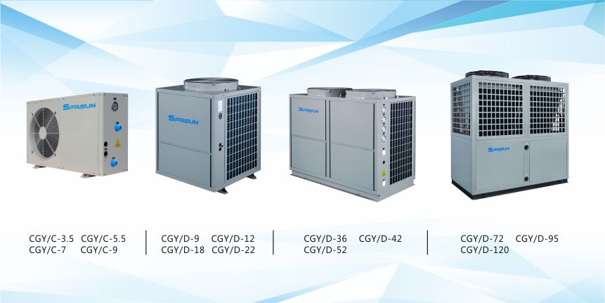 Swimming Pool Heat Pump Models Hovuzning issiqlik nasoslari modellari
