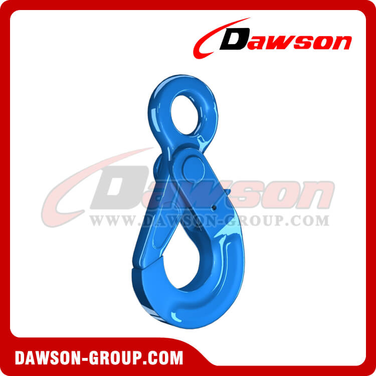 G100 European Type Eye Self-Locking Hook， Forged Steel Hook for G100 Chains - China Manufacturer