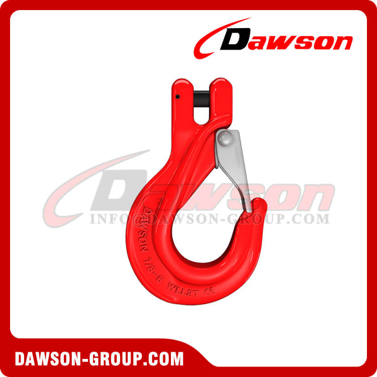 DS848 G80 Clevis Sling Hook with Latch - Dawson Group Ltd. - China Manufacturer, Supplier, Factory