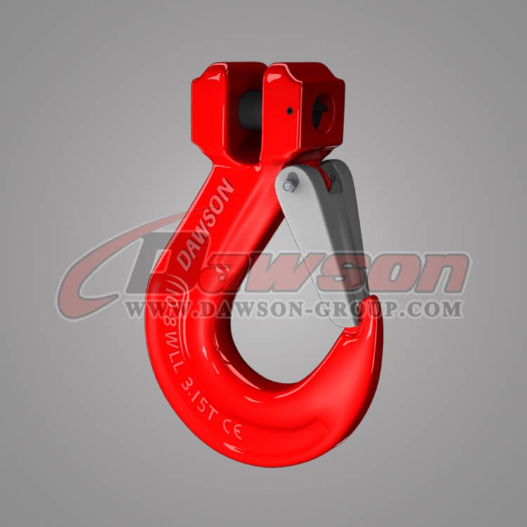 Grade 80 Clevis Sling Hook with Cast Latch - China Manufacturer, Supplier