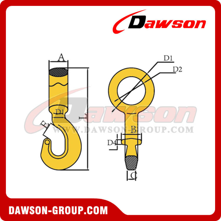 DS026 TWIST EYE CHOKER HOOK - DAWSON GROUP LTD. - CHINA MANUFACTURER SUPPLIER
