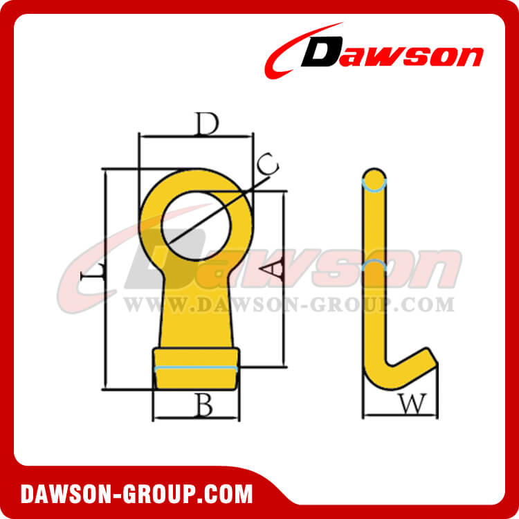 DS022 FORGED BARREL HOOK - DAWSON GROUP LTD. - CHINA MANUFACTURER