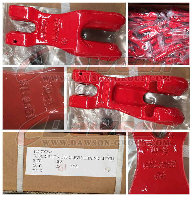 DS073 G80 Clevis Chain Clutch 10mm - Dawson Group Ltd. - China Manufacturer, Supplier, Factory