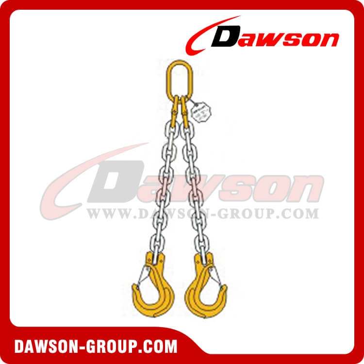 D-DS033-DS014 Double Leg Chain Sling for Lifting - Dawson Group Ltd. - China Manufacturer, Supplier, Factory
