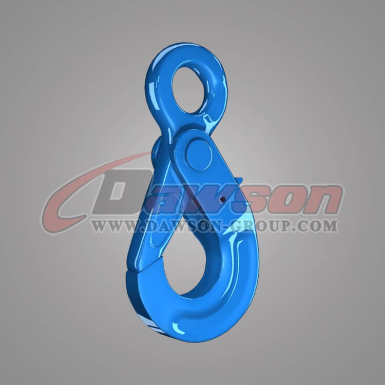 Grade 100 European Type Eye Self-Locking Hook, G100 Alloy Steel Hook - China Manufacturer, Supplier, Exporter