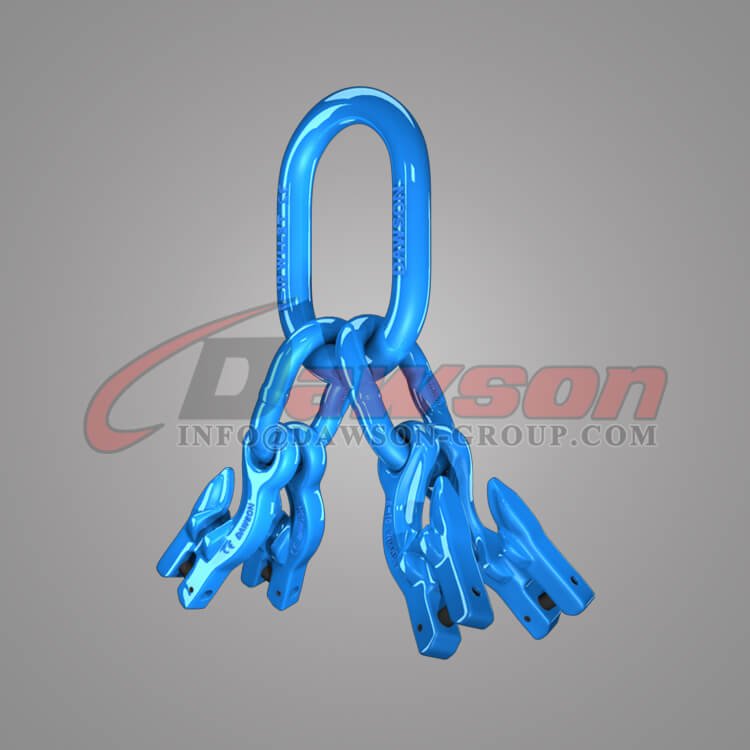 Grade 100 Master Link Assembly for Chain Slings + Grade 100 Eye Grab Hook with Clevis Attachment×4 Dawson Group Ltd. - China Manufacturer, Supplier, Factory