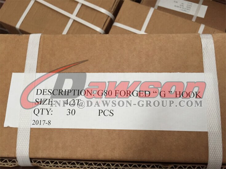 Package of DS023 G80 Forged G Hook - Dawson Group Ltd. - China Supplier, Factory