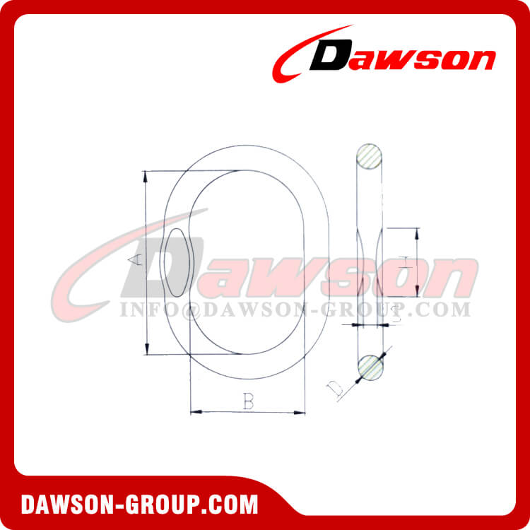 DS1013 G100 Forged Master Link - Dawson Group Ltd. - China Manufacturer, Supplier, Factory