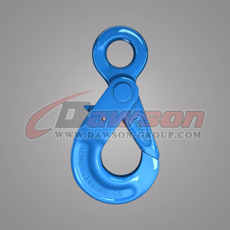 Grade 100 European Type Eye Self-Locking Hook, G100 Forged Steel Hook - China Manufacturer, Supplier