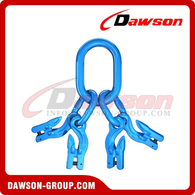 G100 Master Link Assembly + G100 Eye Grab Hook with Clevis Attachment×4 - Dawson Group Ltd. - China Manufacturer, Supplier, Exporter