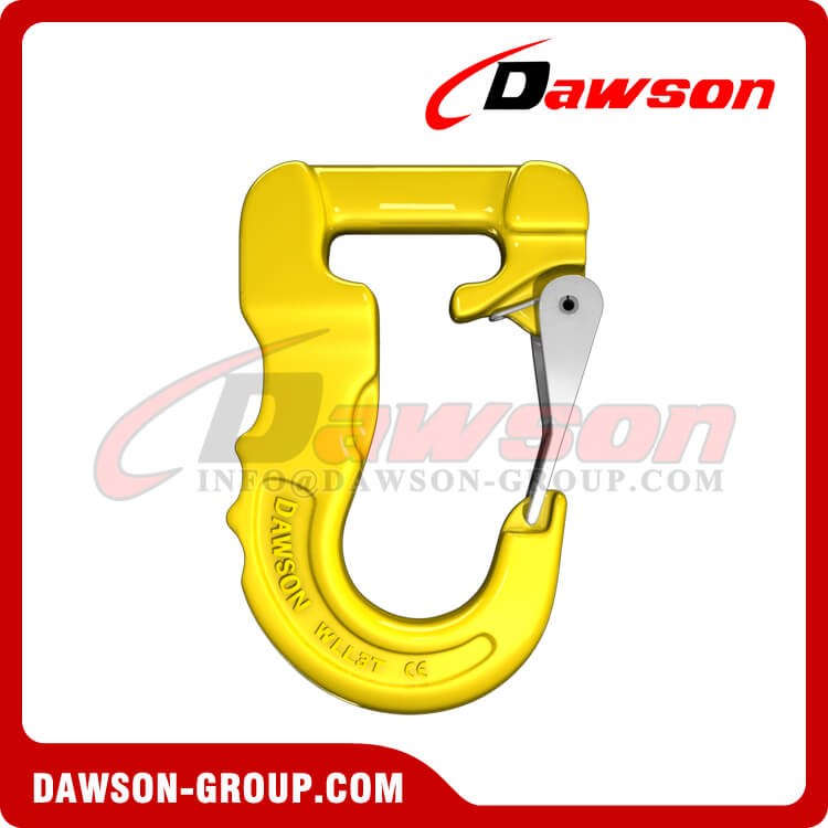 Grade 100 Web Sling Hook, G100 Synthetic Alloy Round Sling Hook 3T - Dawson Group Ltd. - China Supplier