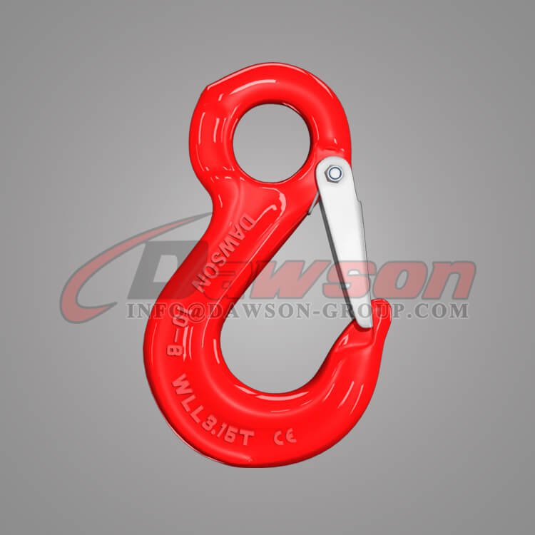 G80 Forged Eye Sling Hook with Cast Latch for Chain Slings - Dawson Group Ltd. - China Manufacturer