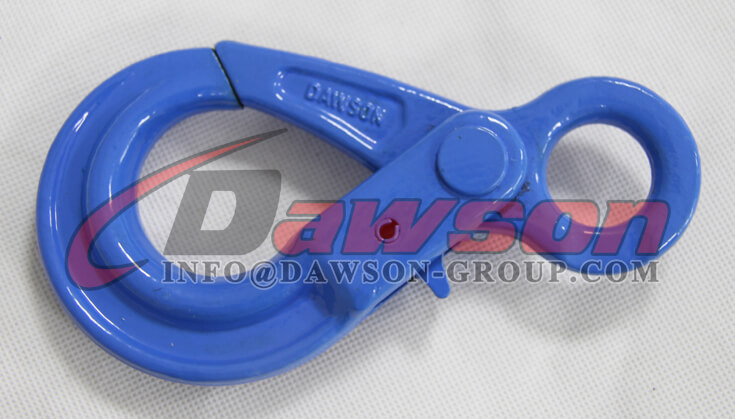 Grade 100 European Type Eye Self-Locking Hook Lifting Equipment for Crane Lifting Chain Slings - Dawson Group Ltd. - China Exporter
