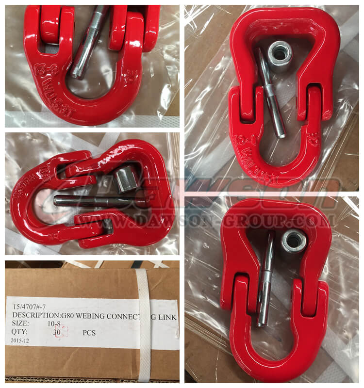 DS-001 G80 Webbing Connecting Link 10MM - Dawson Group Ltd. - China Manufacturer, Supplier, Factory