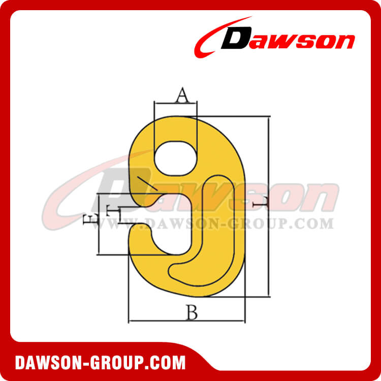 DS262 ALLOY FORGED G HOOK - DAWSON GROUP LTD. - CHINA MANUFACTURER SUPPLIER
