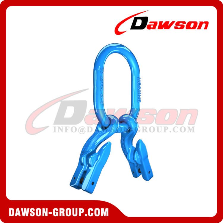 G100 Master Link + G100 Eye Grab Hook with Clevis Attachment × 2 - Dawson Group Ltd. - China Supplier, Factory