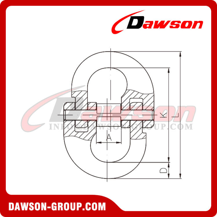 DS387 G80 Connecting Link WLL 2T - Dawson Group Ltd. - China Manufacturer, Supplier