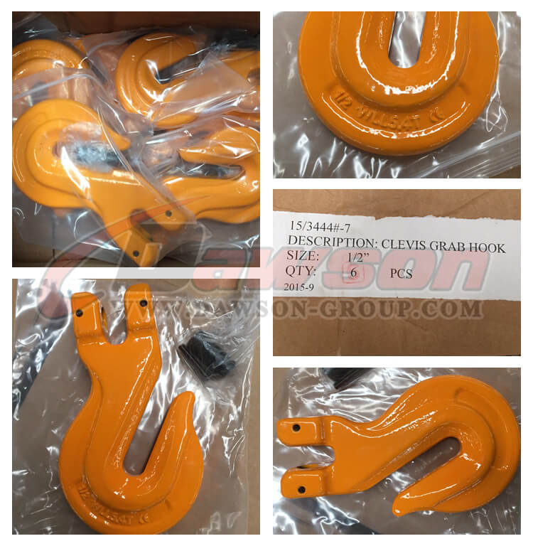 DS086 G80 Clevis Grab Hook - Dawson Group Ltd. - China Manufacturer, Supplier, Factory
