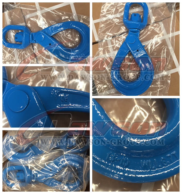 DS1007 G100 European Type Swivel Self-Locking Hook - DAWSON GROUP LTD. - CHINA MANUFACTURER SUPPLIER, FACTORY