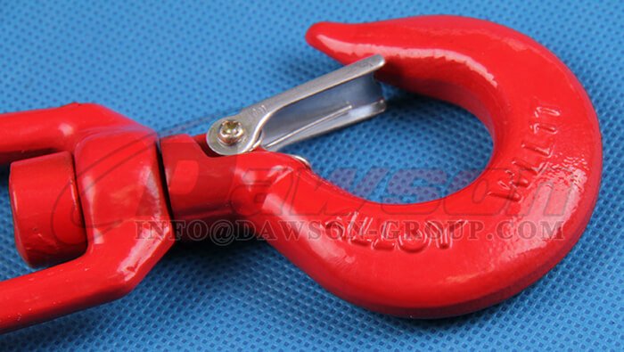 G80 Swivel Hook with Safety Latch for Lifting - Dawson Group Ltd. - China Manufacturer, Supplier, Factory