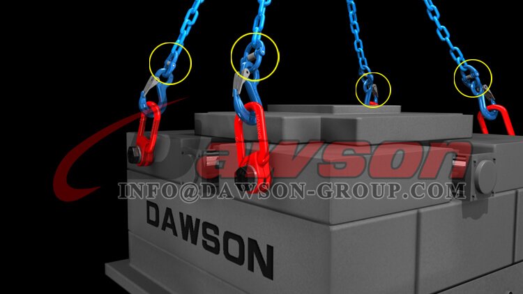 Application of G100 European Type Connecting Link, Grade 100 Alloy Steel Chain Connector for Chains - China Manufacturer - Dawson Group Ltd.