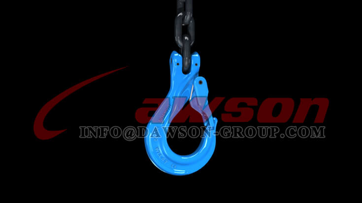 Application of Grade 100 Clevis Sling Hook with Cast Latch - Dawson Group - China Supplier, Factory