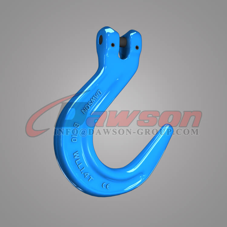 G100 Clevis Foundry Hook, Grade 100 Forged Steel Clevis Type Large Opening Hook - Dawson Group - China Manufacturer Exporter