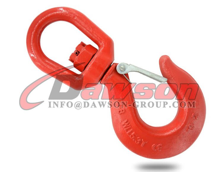 Grade 80 Swivel Hook with Latch for Crane Lifting Chain Slings - Dawson Group Ltd. - China Supplier, Factory