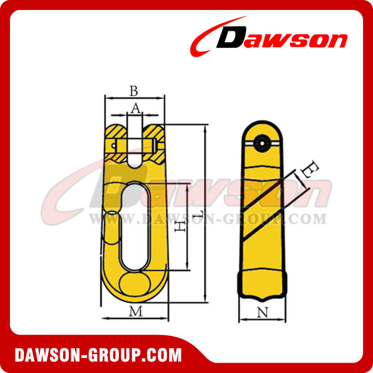 DS389 G80 CLEVIS CHOKER HOOK - DAWSON GROUP LTD. - CHINA MANUFACTURER SUPPLIER