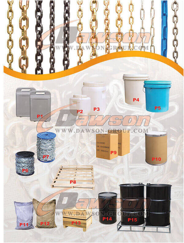 Package about Grade 80 Welded Link Chain - Dawson Group LTD. - China Manufacturer, Supplier, Factory