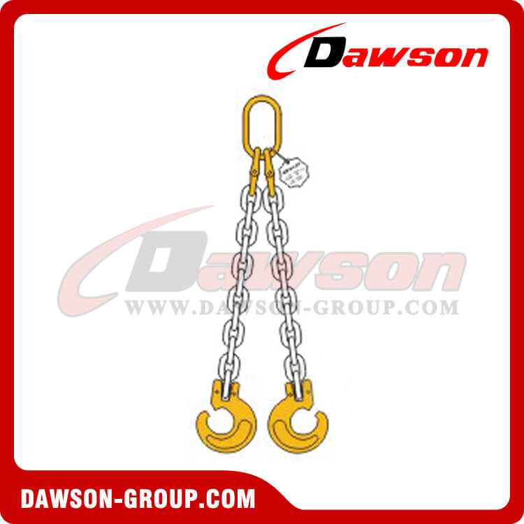 D-DS033-DS102 Double Leg Chain Sling for Lifting - Dawson Group Ltd. - China Manufacturer, Supplier, Factory