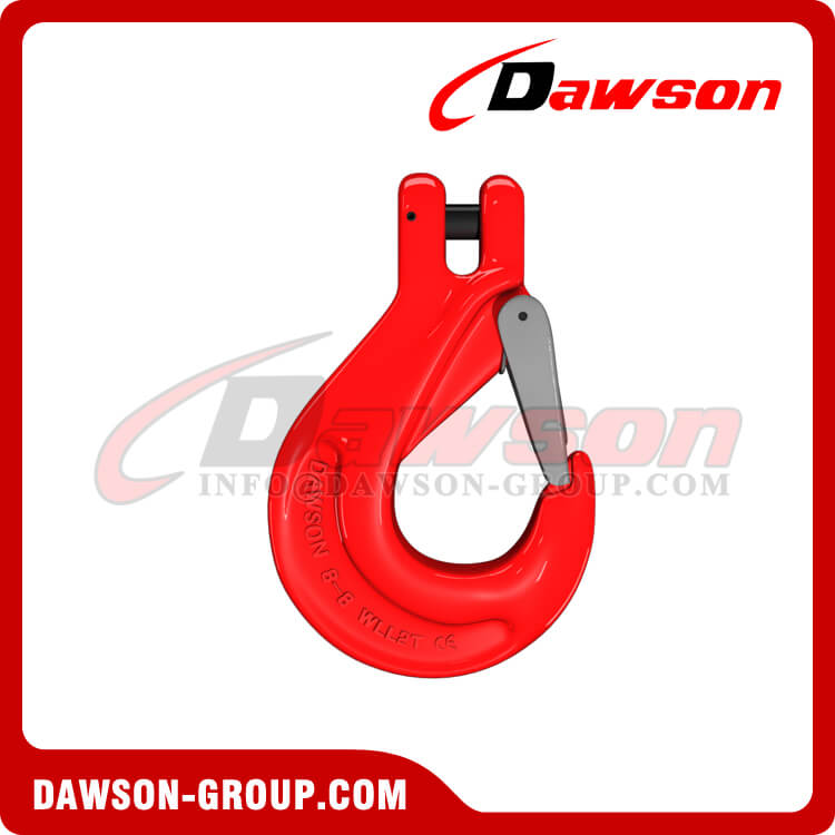 DS764 G80 Clevis Sling Hook with Latch - Dawson Group Ltd. - China Factory, Supplier