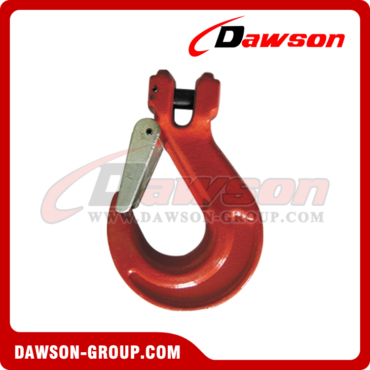 DS012 G80 CLEVIS SLING HOOK WITH CAST LATCH