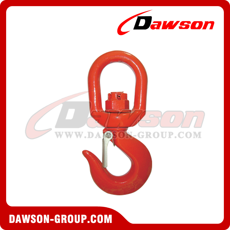 DS040 G80 SWIVEL HOOK WITH LATCH - DAWSON GROUP LTD. - CHINA MANUFACTURER SUPPLIER