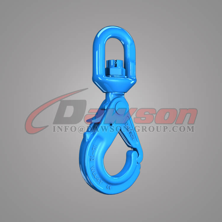 Dawson Grade 100 Special Swivel Self-locking Hook with Grip Latch - China Supplier