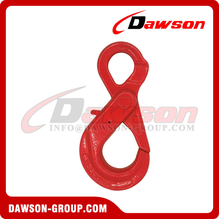 DS289 G80 Italy Type Eye Self-locking Hook for Crane Lifting Chain Slings - Dawson Group Ltd. - China Manufacturer, Factory