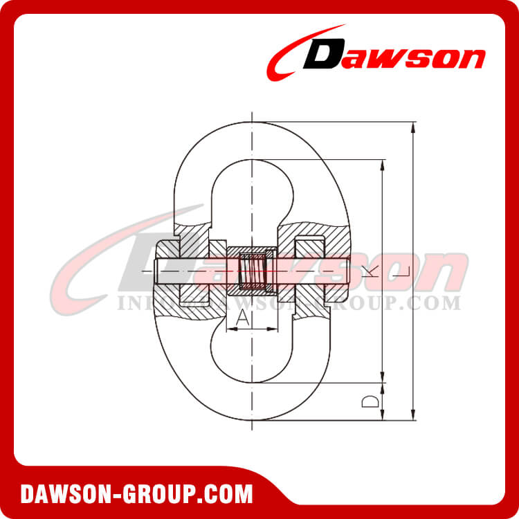 DS293 WLL 15T G80 Connecting Link - Dawson Group Ltd. - China Manufacturer, Supplier