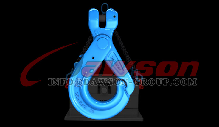 Application of G100 Special Clevis Self-locking Hook with Grip - China Supplier