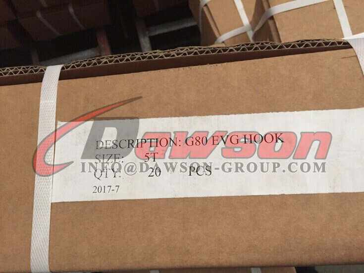 Package of DS262 G80 EVG Hook - Dawson Group Ltd. - China Supplier