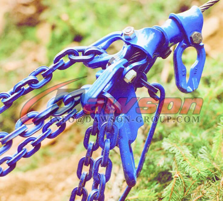 Application of G100 / Grade 100 Swivel Chain Connectors for Forestry Logging, Forestry Chain Assemblies - Dawson Group Ltd. - China Factory, Exporter