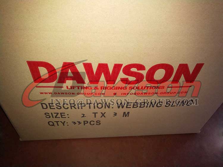 Package of 2T 3M Webbing Sling - Dawson Group Ltd. - China Manufacturer, Supplier, Factory