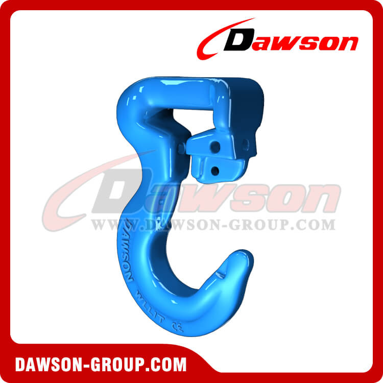 G100 Synthetic Sling Hook with Latch for Lifting Slings - China Manufacturer Supplier, Exporter
