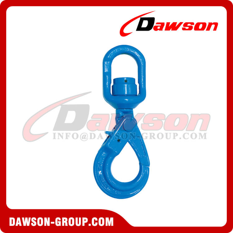 DS1072 G100 Swivel Self-locking Hook with Bearing for Chain Slings - Dawson Group Ltd. - China Manufacturer, Factory