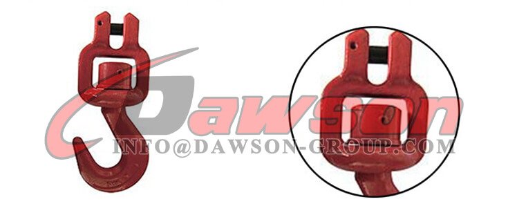 Grade 80 Forged Alloy Steel Clevis Swivel Hook - Dawson Group Ltd. - China Supplier, Factory