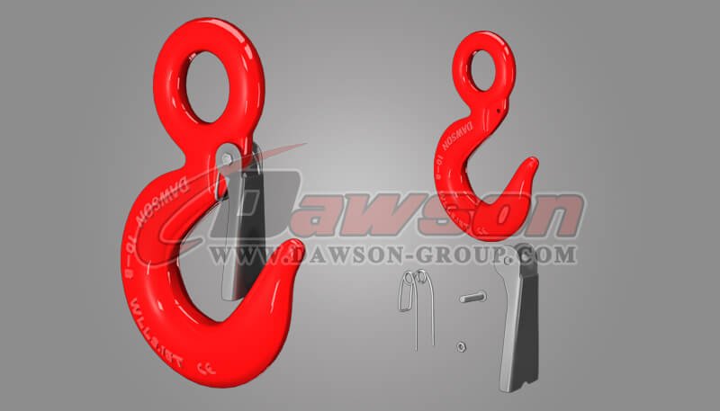 Grade 80 Eye Sling Hook with Latch for Chain Slings - Dawson Group Ltd. - China Manufacturer