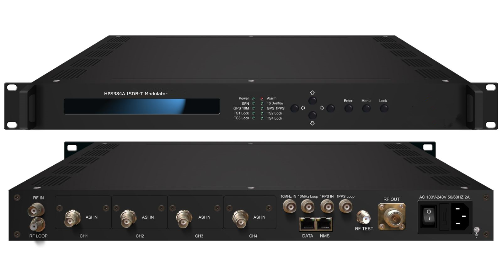 hps384a isdb-t rf modulator