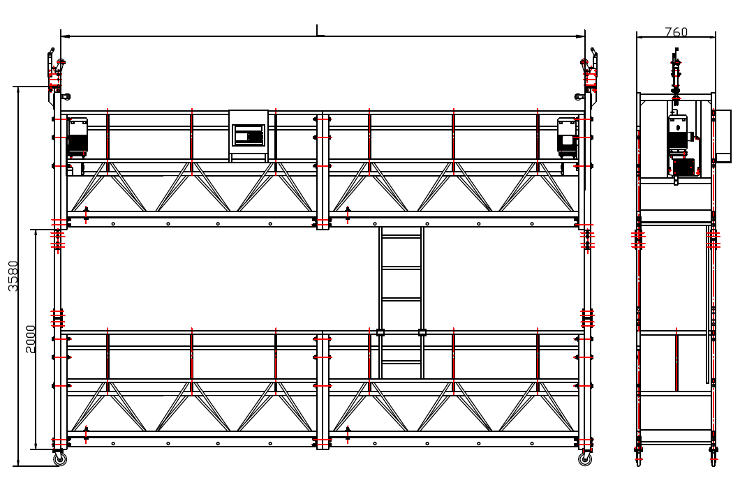 zlp630高处作业吊篮
